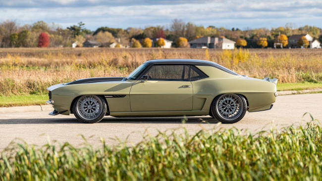 Обои картинки фото автомобили, camaro, 1969, chevrolet