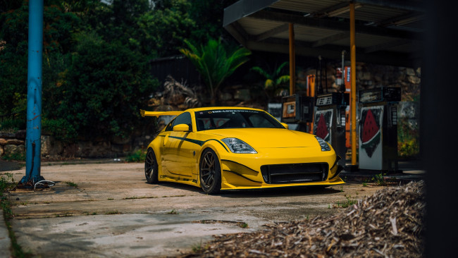 Обои картинки фото автомобили, nissan, datsun, 350z