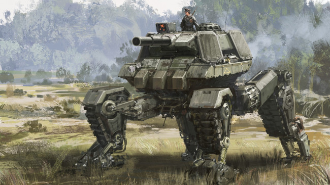 Обои картинки фото фэнтези, транспортные средства, mech, design