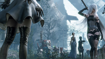 Картинка видео+игры nier +replicant