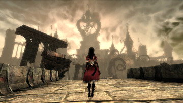Картинка видео+игры alice +madness+returns алиса город