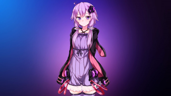 Обои картинки фото аниме, vocaloid, девушка, наряд