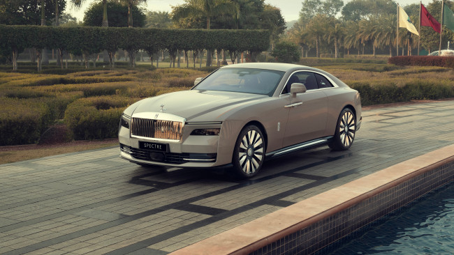 Обои картинки фото rolls-royce spectre 2024, автомобили, rolls-royce, rolls, royce, spectre, купe, рoллс, рoйс