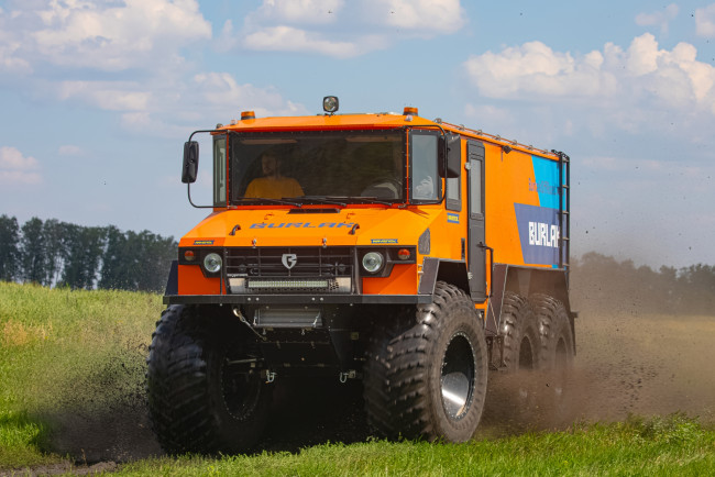 Обои картинки фото техника, вездеходы, burlak, orvs, рoссийский, автомобиль, для, бездорожья, бурлак