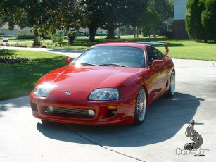 Картинка toyota supra автомобили