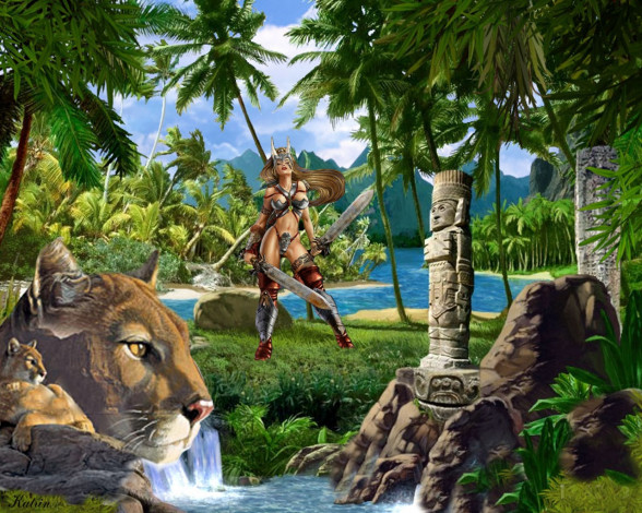 Обои картинки фото gods4, фэнтези, иные, миры, времена