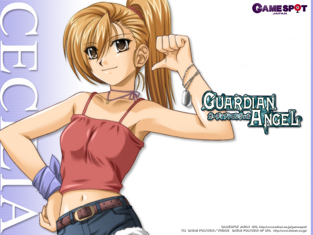 Обои картинки фото аниме, guardian, angel