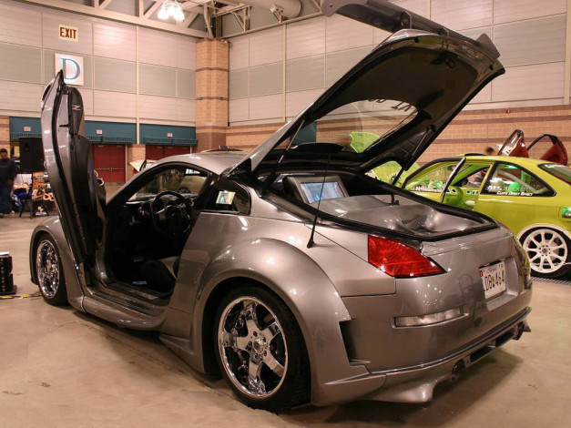 Обои картинки фото nissan, 350z, tuning, автомобили, datsun