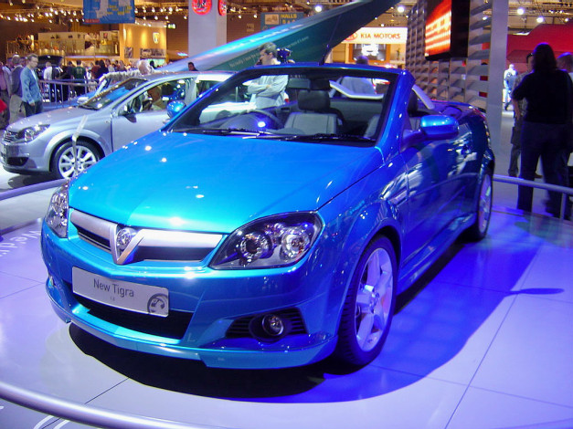 Обои картинки фото vauxhall, tigra, автомобили