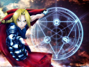 Картинка аниме fullmetal alchemist