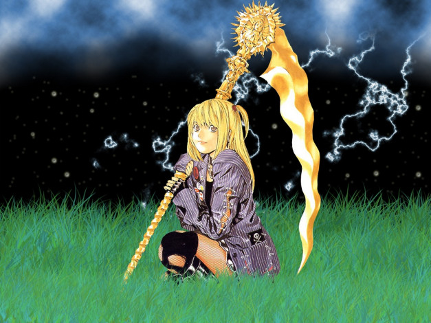 Обои картинки фото аниме, death, note