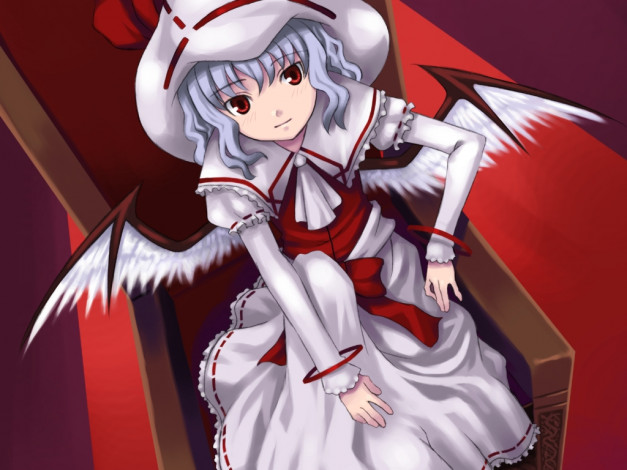 Обои картинки фото аниме, touhou