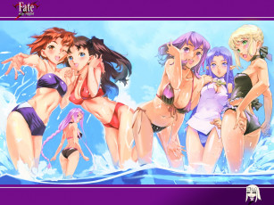 Картинка аниме fate stay night