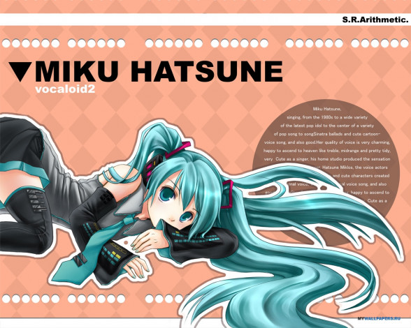 Обои картинки фото аниме, vocaloid