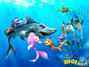 Картинка мультфильмы shark bait