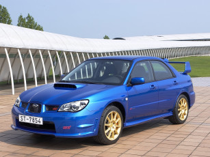 Картинка subaru impreza wrx sti 2006 автомобили