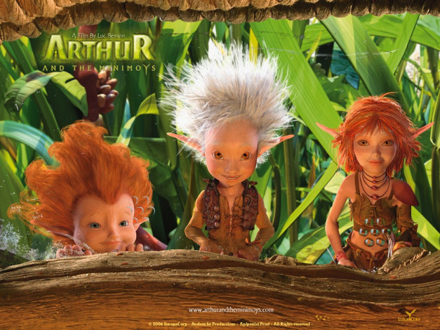 Обои картинки фото мультфильмы, arthur, and, the, minimoys