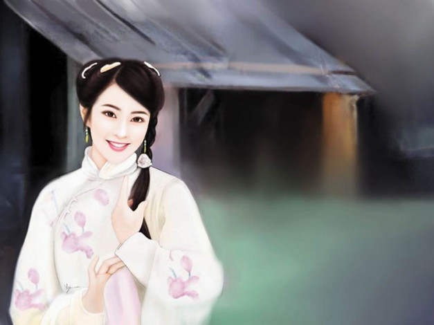 Обои картинки фото рисованные, люди