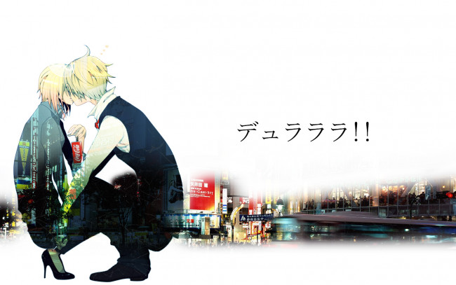 Обои картинки фото аниме, dyurarara