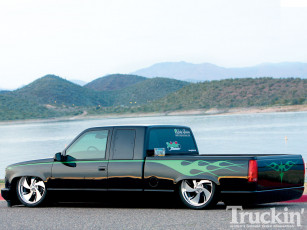 Картинка 1997 chevy silverado автомобили custom pick up