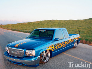 Картинка 1997 gmc sierra автомобили custom pick up