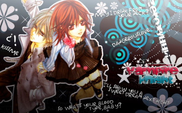 Картинка аниме vampire knight