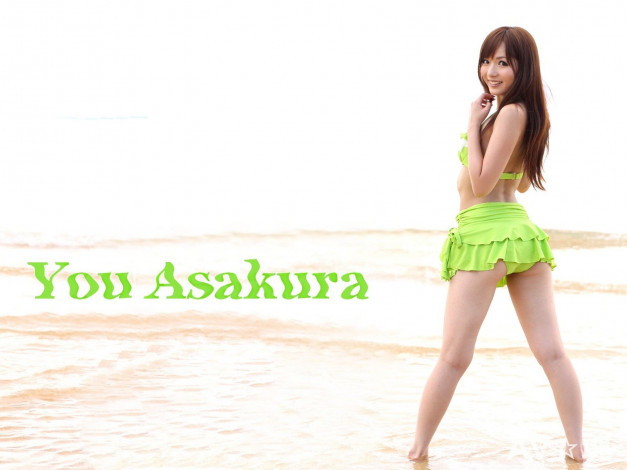 Обои картинки фото You Asakura, девушки