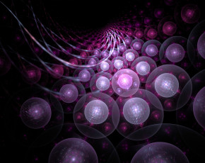 Картинка 3д графика fractal фракталы узор цвета фон