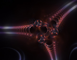 Картинка 3д графика fractal фракталы узор цвета фон