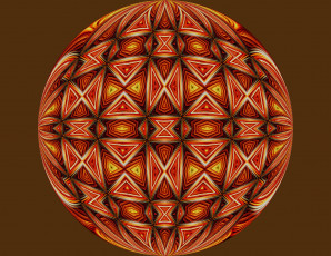 Картинка 3д графика fractal фракталы фон цвета узор