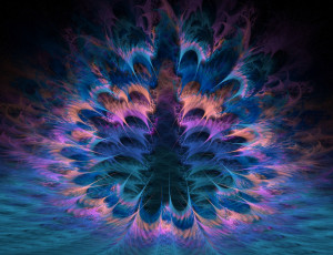 Картинка 3д графика fractal фракталы узор цвета фон