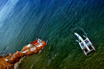 Картинка природа моря океаны катамаран море