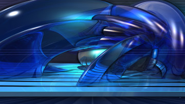 Картинка 3д графика fractal фракталы цвета фон узор