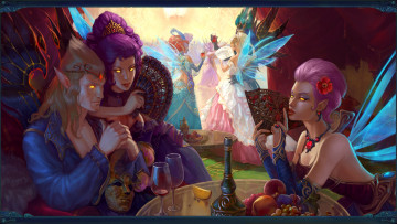 Картинка allods online видео игры эльфы