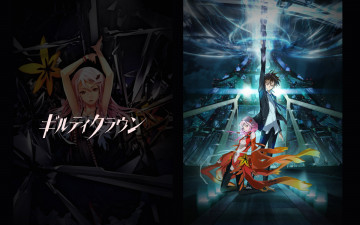 Картинка аниме guilty crown