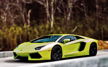 Картинка lamborghini aventador автомобили