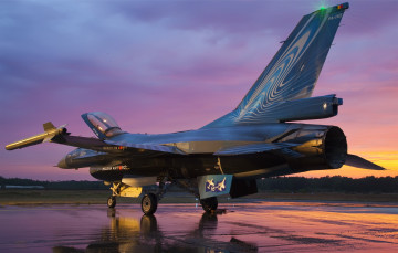 Картинка 16 авиация боевые самолёты самолёт закат falcon