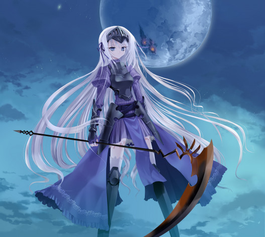 Обои картинки фото hellscythe, eucliwood, аниме, kore, wa, zombie, desu, ka