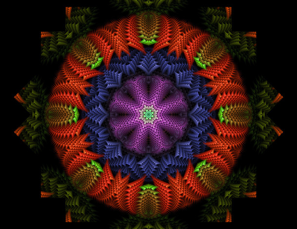 Обои картинки фото 3д, графика, fractal, фракталы, фон, цвета, узор
