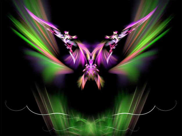 Обои картинки фото 3д, графика, fractal, фракталы, цвета, узор, фон