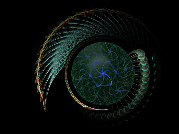 Обои картинки фото 3д, графика, fractal, фракталы, узор, фон, цвета