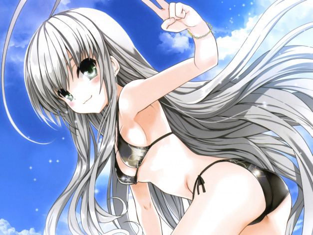 Обои картинки фото аниме, haiyore, nyaruko, san