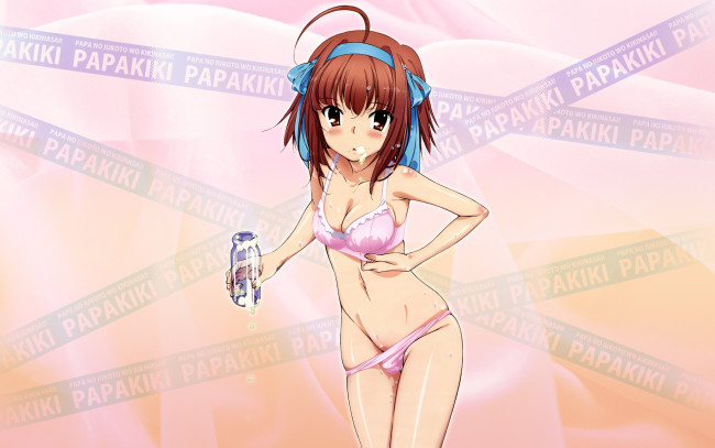 Обои картинки фото аниме, papa, no, iukoto, kikinasai, девушка