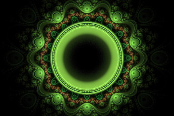 Картинка 3д графика fractal фракталы фон