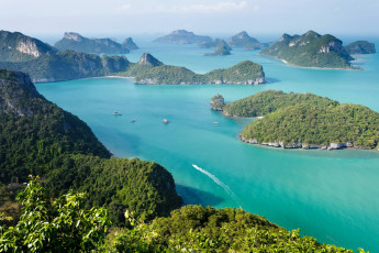 Картинка koh samui thailand природа моря океаны море горы