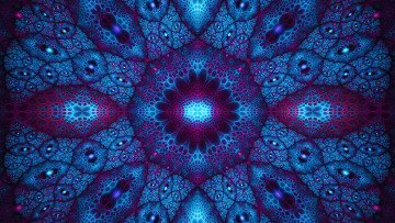 Картинка 3д графика fractal фракталы фон