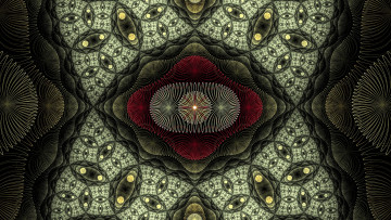 Картинка 3д графика fractal фракталы фон