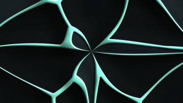 Картинка 3д графика fractal фракталы узор