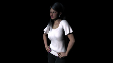 Картинка 3д графика people люди