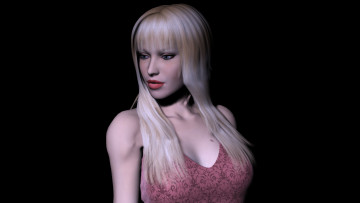 Картинка 3д графика people люди девушка